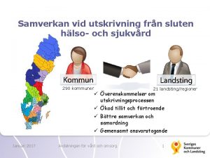 Samverkan vid utskrivning frn sluten hlso och sjukvrd