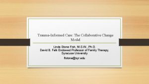 Collaborative change model