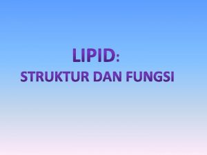 Lipid def