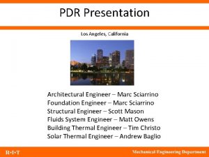 Pdr architects