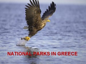 National parks greece