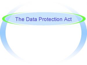 Bbc bitesize data protection act