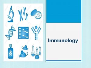 Immunology Outline Immunity definition Types of Immunity Immune