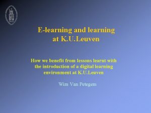 Kotnet leuven