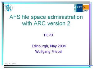 Afs space