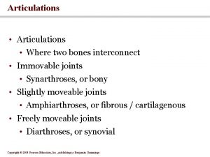 Structural classification of joints