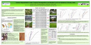 Carbon Sequestration under Tropical Homegardens and Related Landuse