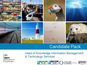 Candidate Pack Head of Knowledge Information Management Technology