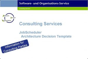 Job scheduler architecture