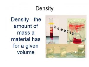 Density water