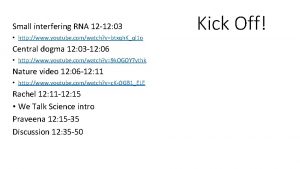 Small interfering RNA 12 12 03 http www