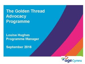 Golden thread Golden thread
