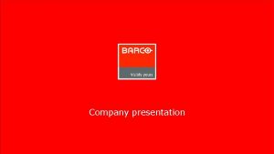 Barco company