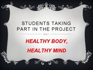 Project healthy body