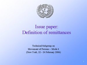 Issue paper definition