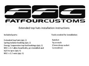 Coilover top hat bushing Coilover top hat bushing