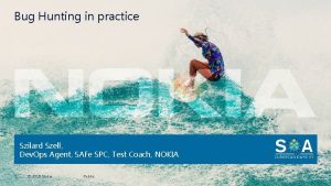 Nokia scaled agile framework Nokia scaled agile framework