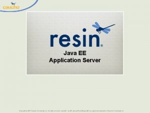 Resin application server monitoring Resin application server monitoring