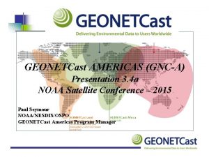 Geonetcast americas