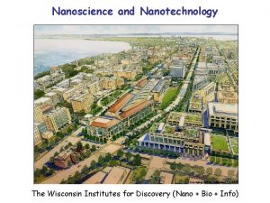 Wisconsin institutes of discovery