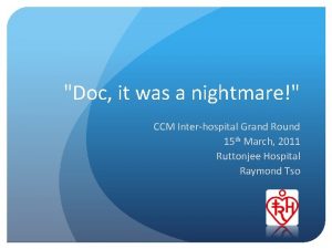 Interhospital