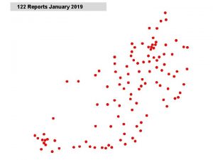 122 Reports January 2019 Internal parasites Roundworms January