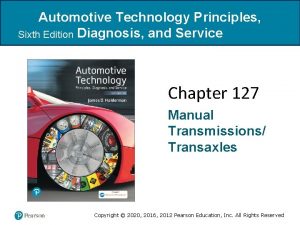 Automotive Technology Principles Sixth Edition Diagnosis and Service