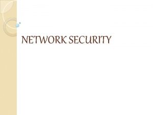 NETWORK SECURITY Text Book William Stallings Cryptography and