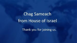 Chag hamatzot sameach