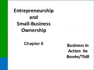 Building owner chapter 6