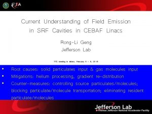 Current Understanding of Field Emission in SRF Cavities