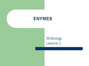 Allosteric enzyme