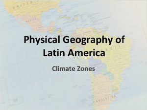 Argentina climate zones