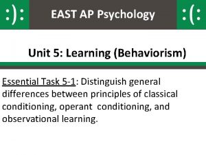 Ap psychology unit 5 Ap psychology unit 5