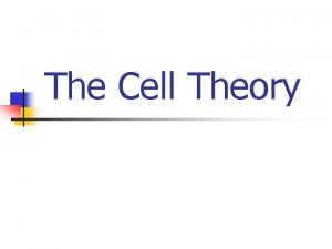 Robert hooke 1665 cell theory