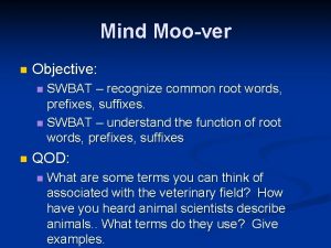 Rootword definition
