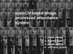 open CV based image processed open CV based