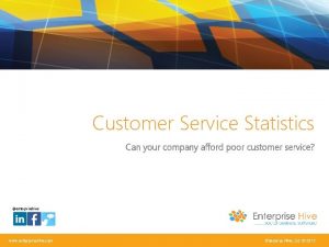 Poor customer service statistics