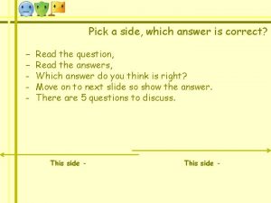 Pick the answer