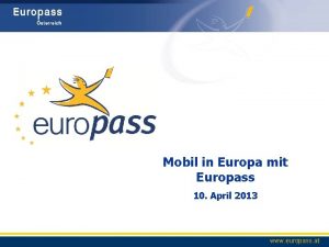 Www europass at was ist europass sprachenpass