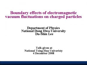 Quantum effect