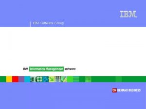 Ibm software group