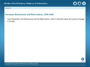 World history patterns of interaction