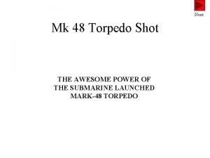 Mark 48 torpedo explosion