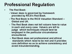 Red book property valuation