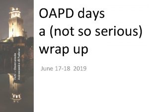 Oapd