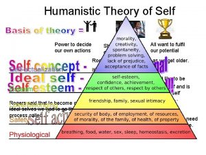 Humanistic approach
