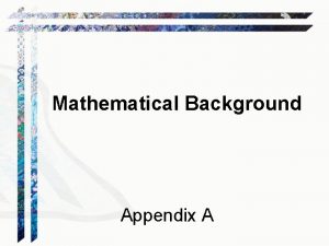 Mathematical Background Appendix A Boolean Logic Wffs A