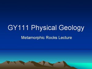 Protolith metamorphic rock relationship