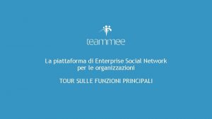 Enterprise social network